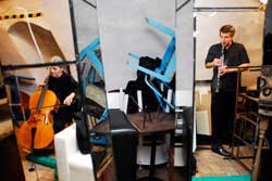 Artship Ensemble behind the scenes in Prague